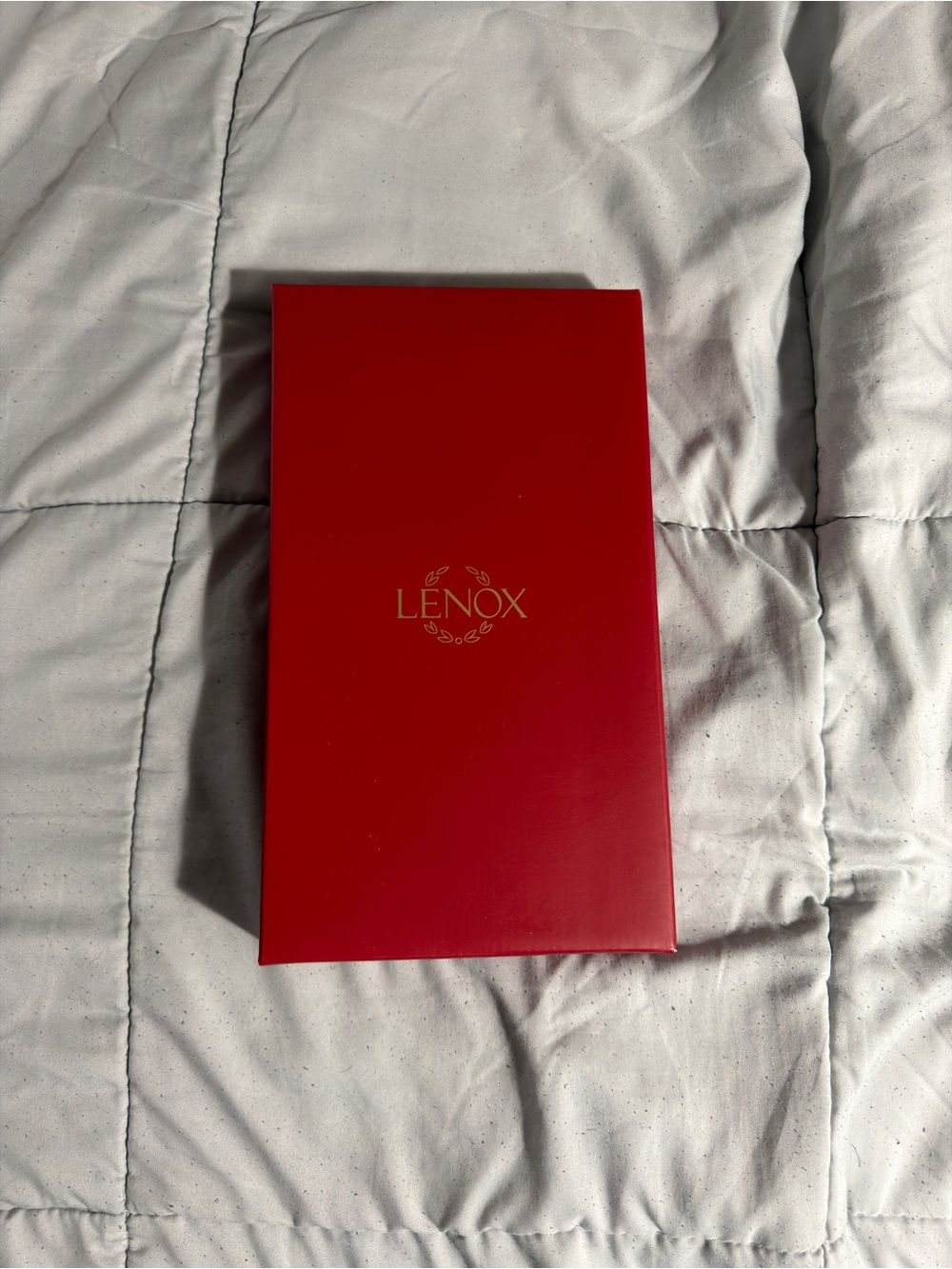 LENOX Holiday Jewel Spiral Red Handled 3 Piece Serving Set Complete In Box!!!